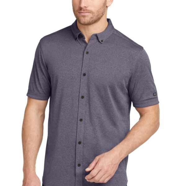 ® Gravitate Full Button Polo Thumbnail